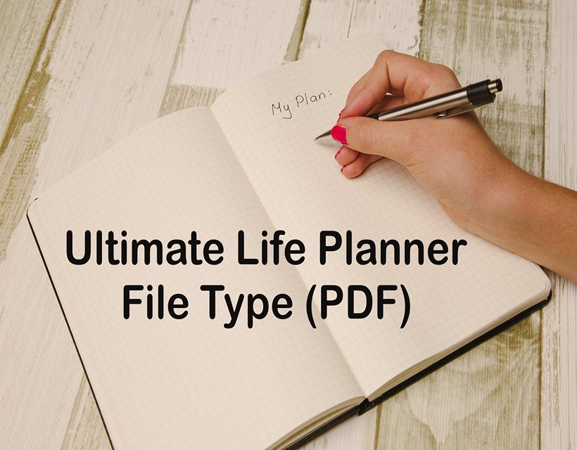 Ultimate Life Planner File Type PDF