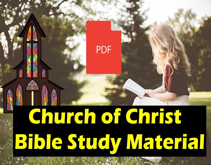 Church of Christ Bible Study Material
