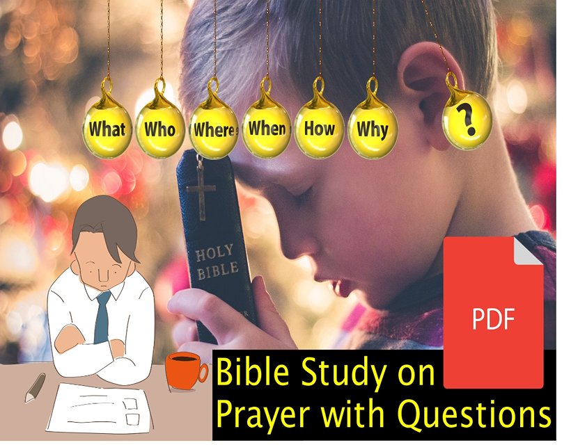 Bible Study on Prayer with Questions pdf