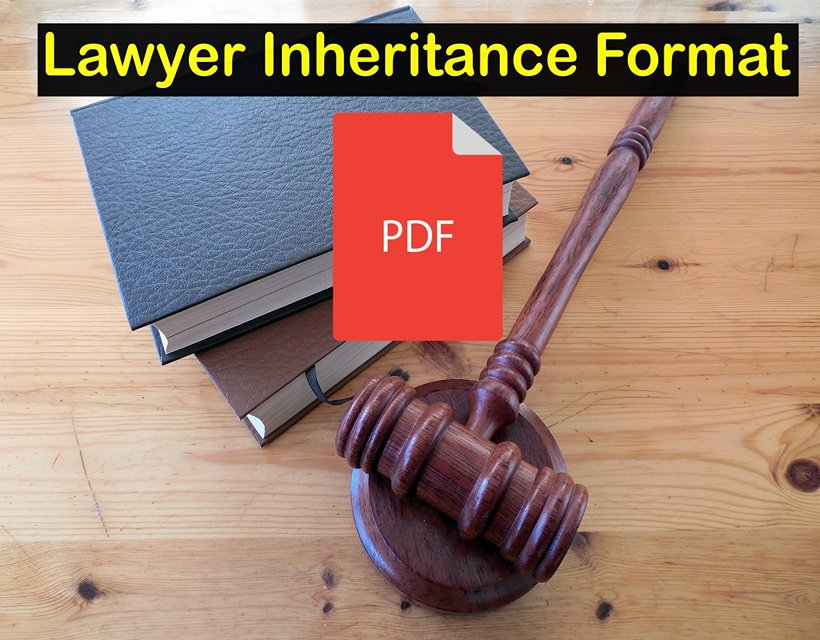 [PDF] Lawyer Inheritance Format pdf