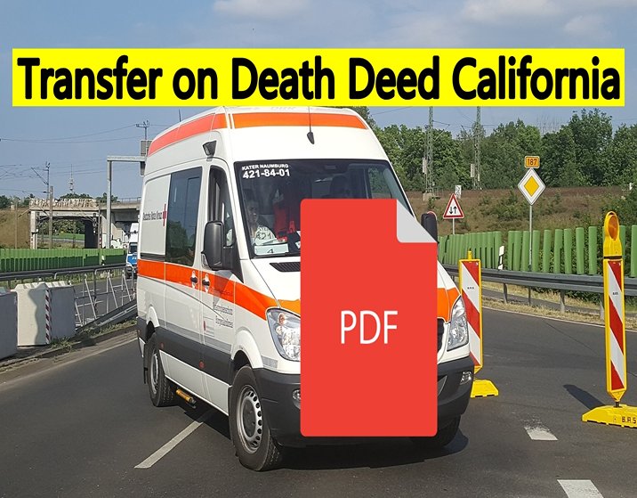 Transfer on Death Deed California Pdf