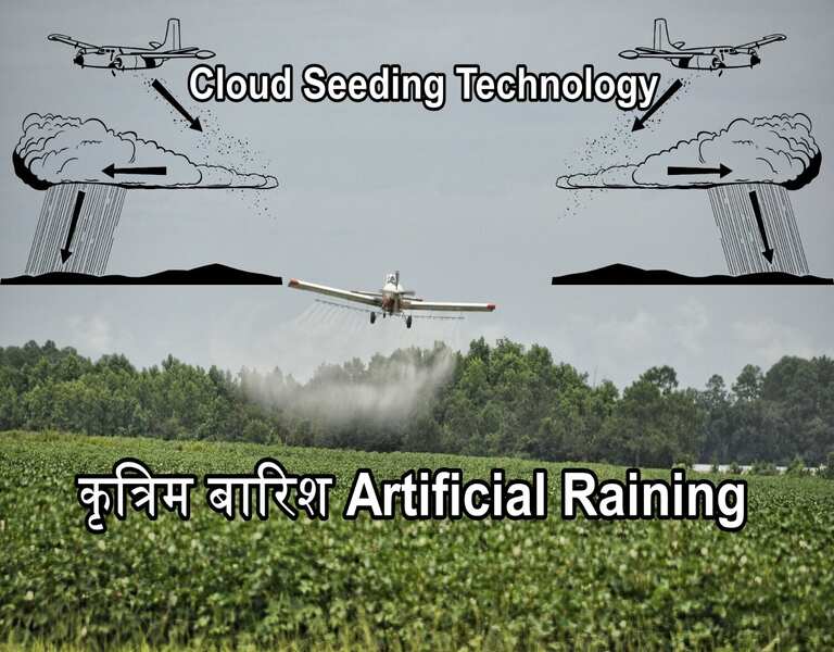 Cloud Seeding Technology कृत्रिम बारिश Artificial Raining Explained in UrduHindi