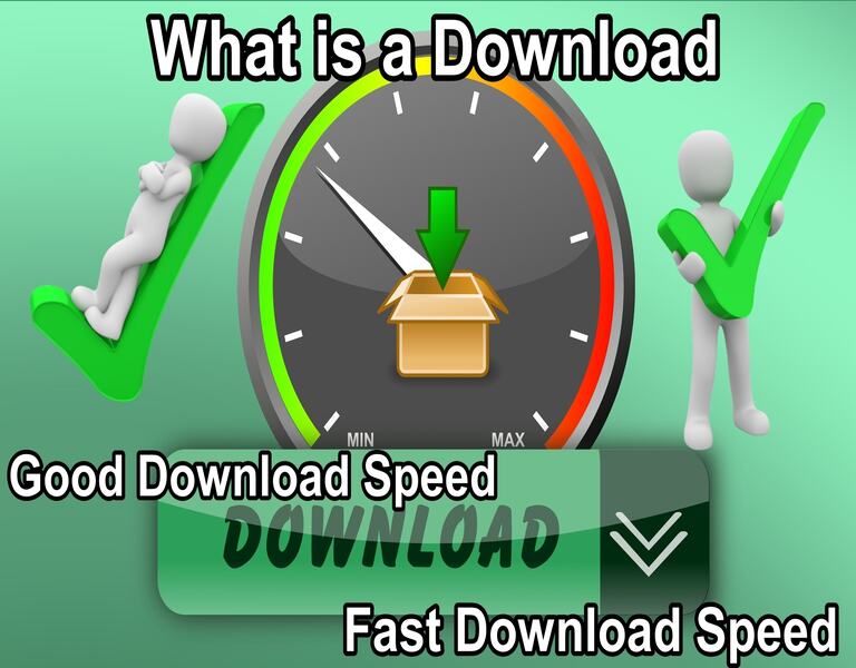 What is a Download - good download speed - fast download speed