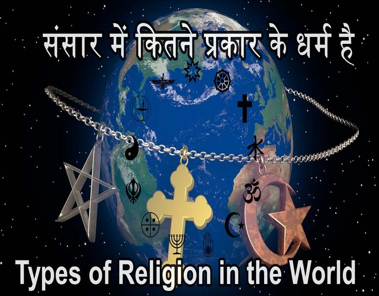 संसार में कितने प्रकार के धर्म है Types of Religion in the World