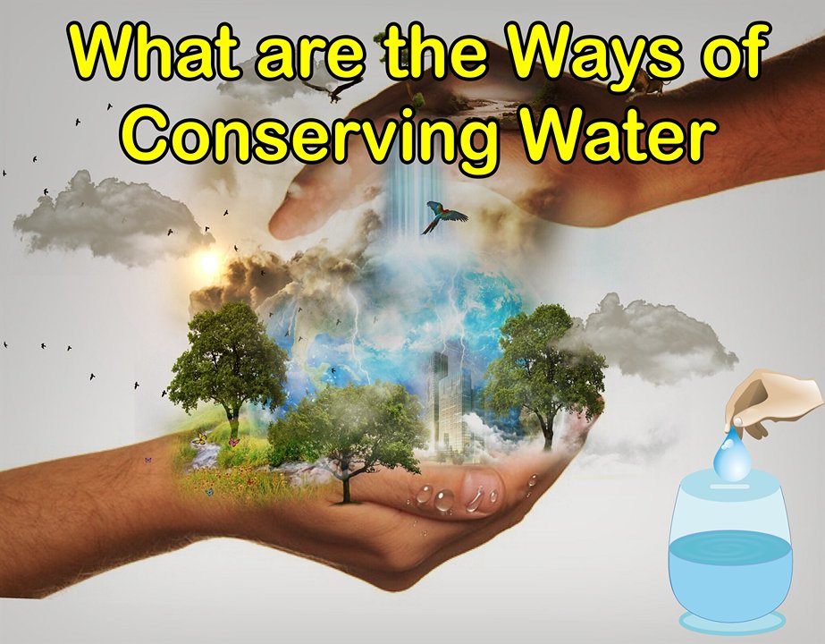 What are the Ways of Conserving Water