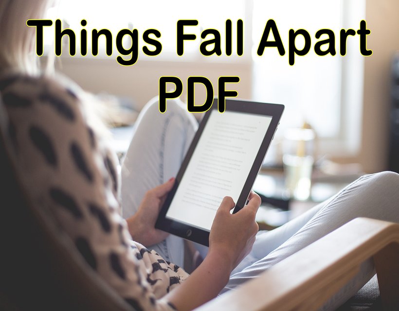 Things Fall Apart pdf